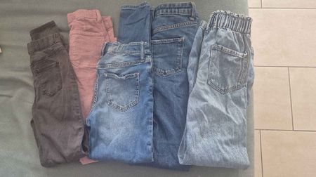 5 Hosen Set Kinder verschiedene Farben, guter Zustand
