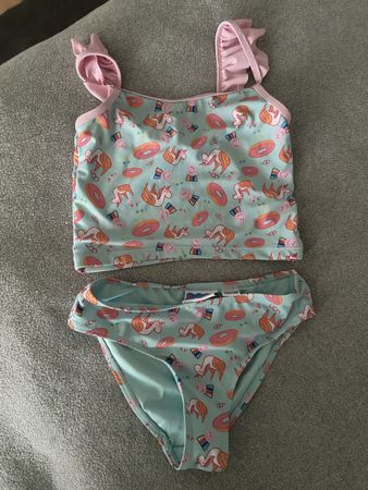 Badeanzug Kinder Mädchen Grösse 122 128 Bikini Peppa Wutz 