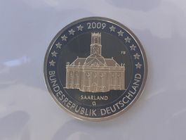 Gedenkenmünze 2€ 2009 G PP