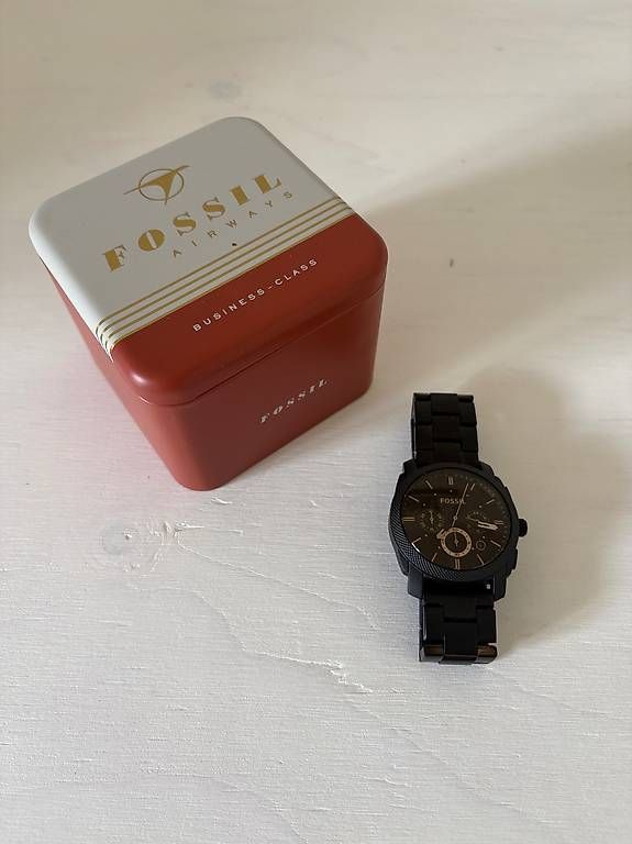 Fossil Orologi: Fossil Machine Analoguhr, Chronograph, 42 mm – Nuovo e nell'imballaggio originale da Gunzwil venduto da M9