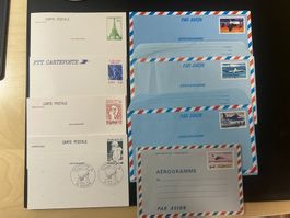 Aérogrammes et entiers postaux