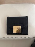 Lauren Ralph Lauren Portemonnaie schwarz Krokoprägung