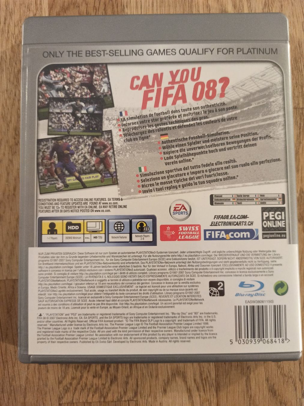 Jeux: FIFA 08  PS3 – D'occasion à Oberweningen par mar_87mx 1