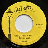 45 Velours - Where There's a Will VG+ Doo Wop