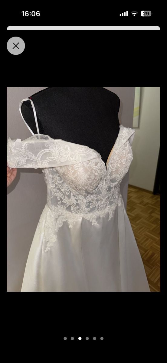Vestiti: Wunderschönes Hochzeitskleid Grösse 38 – Usato da Kirchdorf BE venduto da jsa_g 3