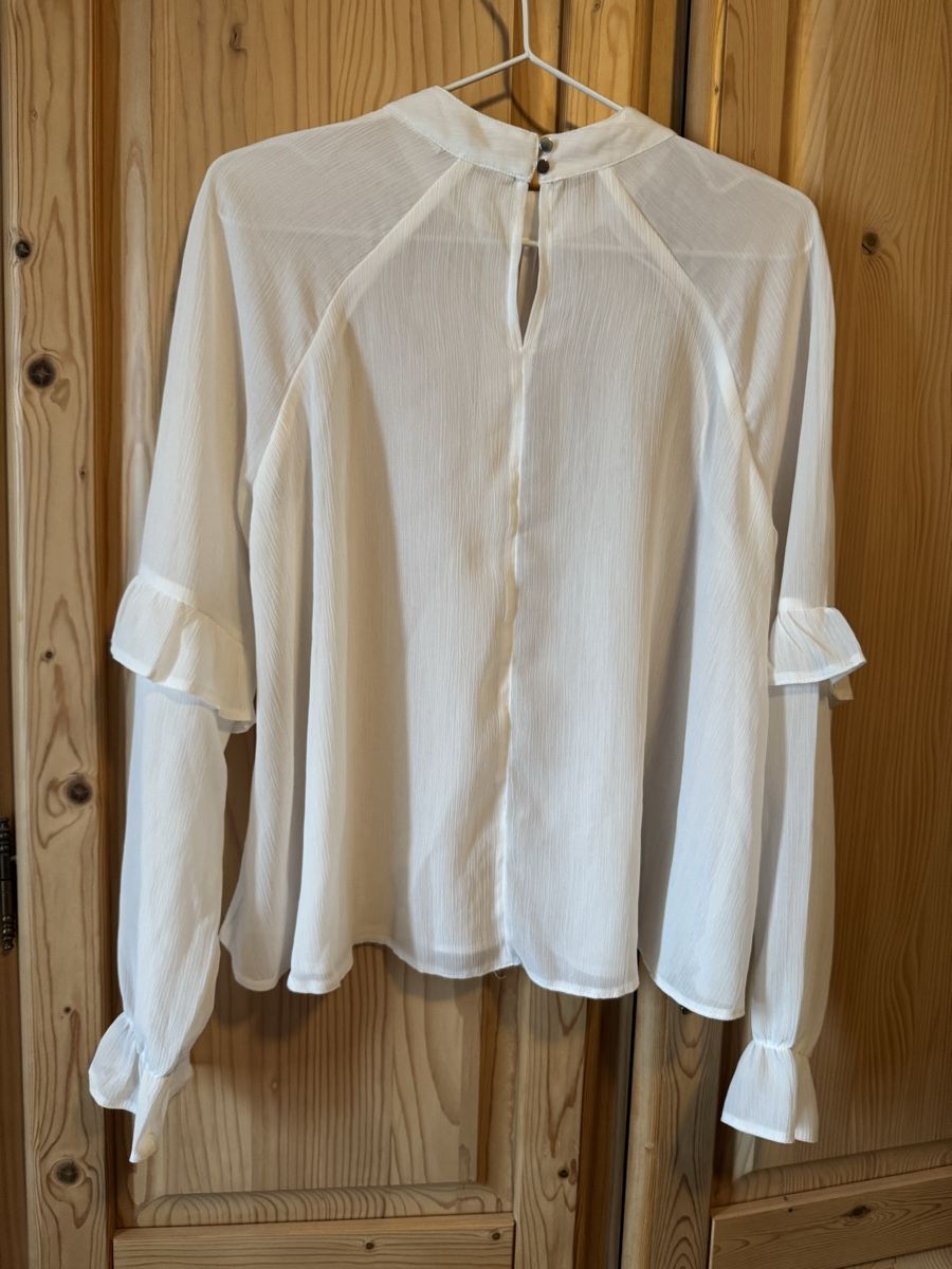 C&A Blusen: Clockhouse Bluse, Gr. 36, weiss, neuwertig – Neu (gemäss Beschreibung) aus Hergiswil NW von kaufe_bei_kaufmann 2