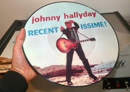 Johnny Hallyday – Recentissime! PICTURE DISC vg++/mint- bon!