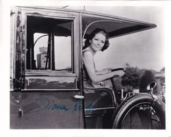 Diana Rigg (1938-2020; mIt Schirm, Charme + Melone) sign. Gr