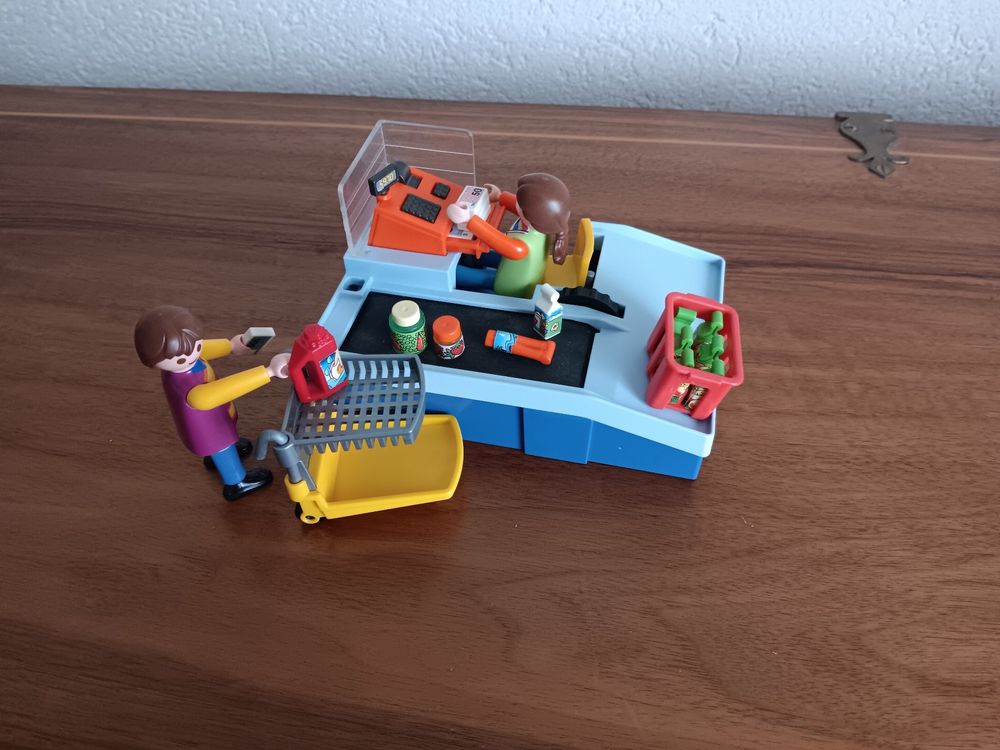 Lot de 4 Playmobil Carrefour – Édition Limitée