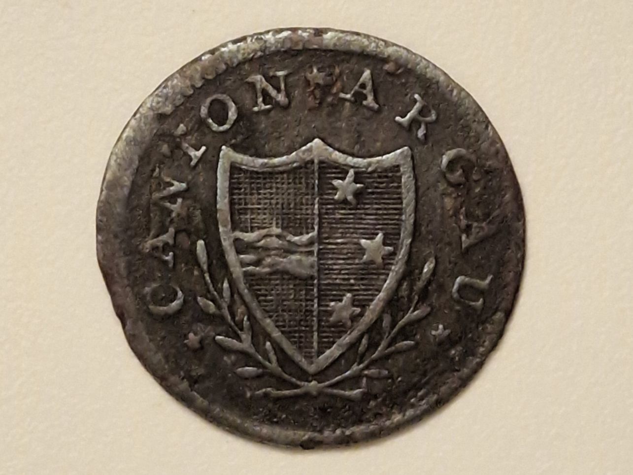 Tutti le monete: 1x Aargau 2 Rappen - 1816 – Usato da Rüti ZH venduto da jpee 1