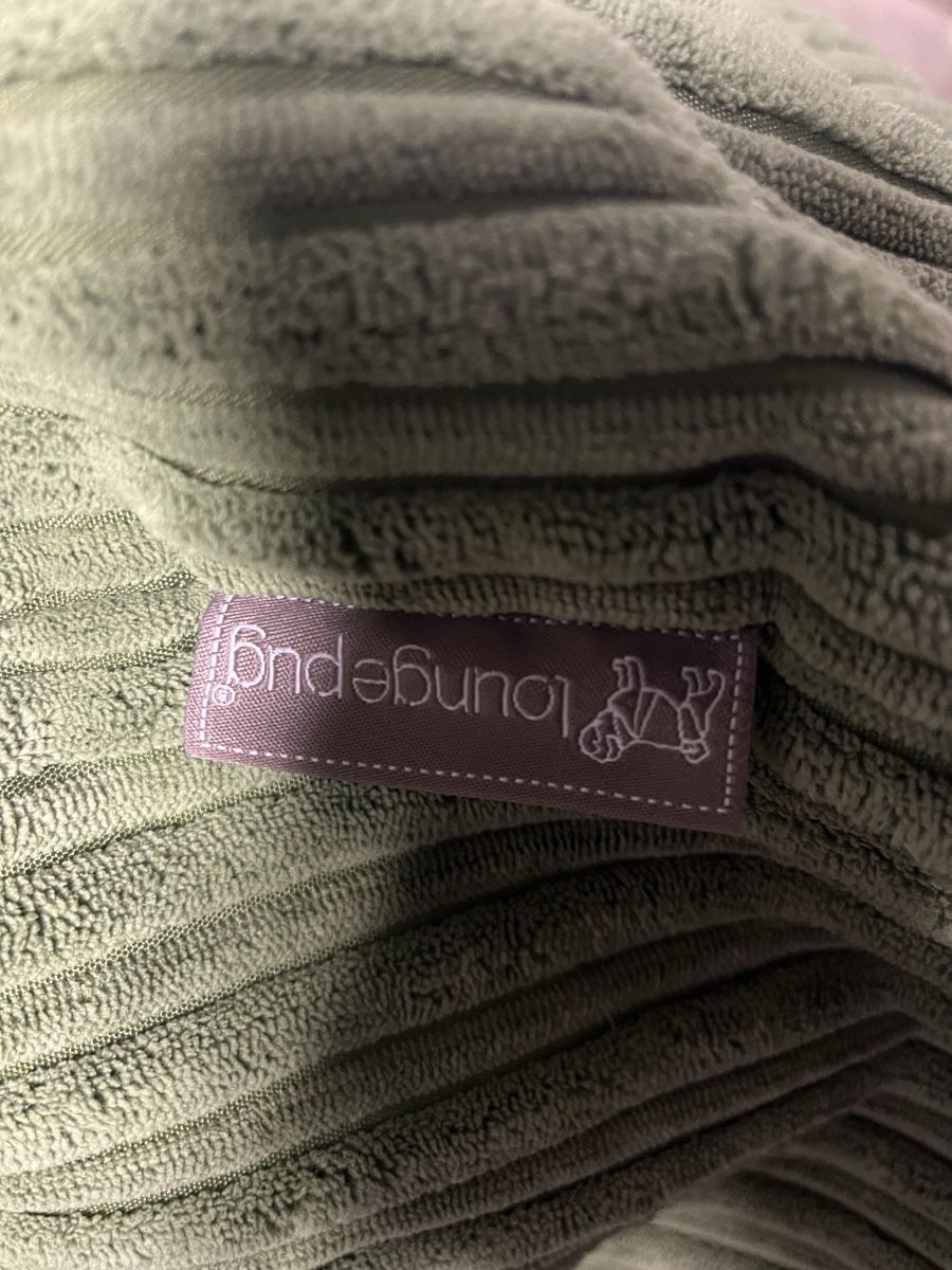 Lounge Pug Sessel: olivgrüner Sitzsack – Gebraucht aus Basel von cin_g2k5 1
