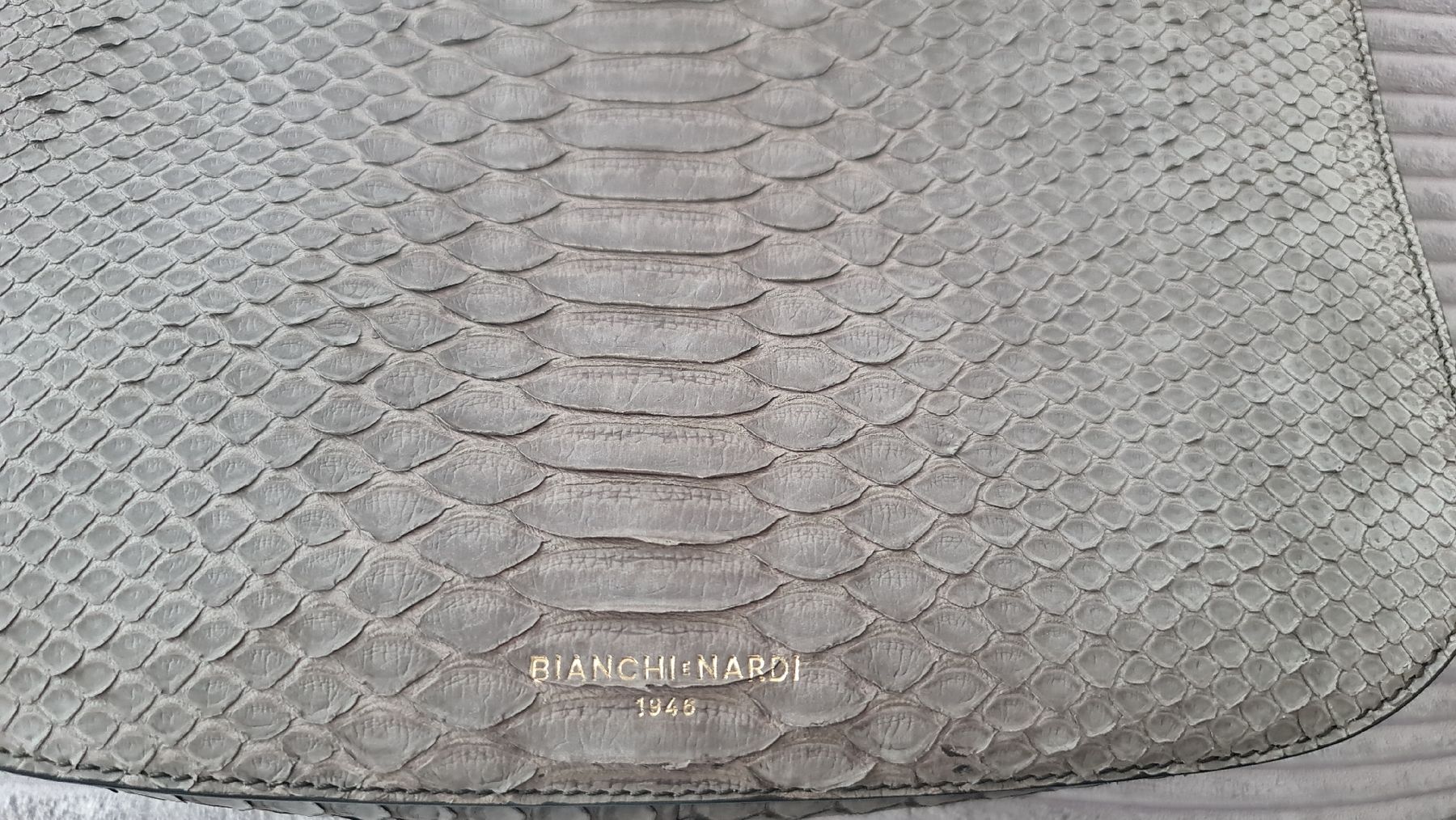 Sacs femmes: Bianchi Nardi Ledertasche Handtasche Python Print Pink – Neuf (Voir description) à Ibach par ole_6whn 2