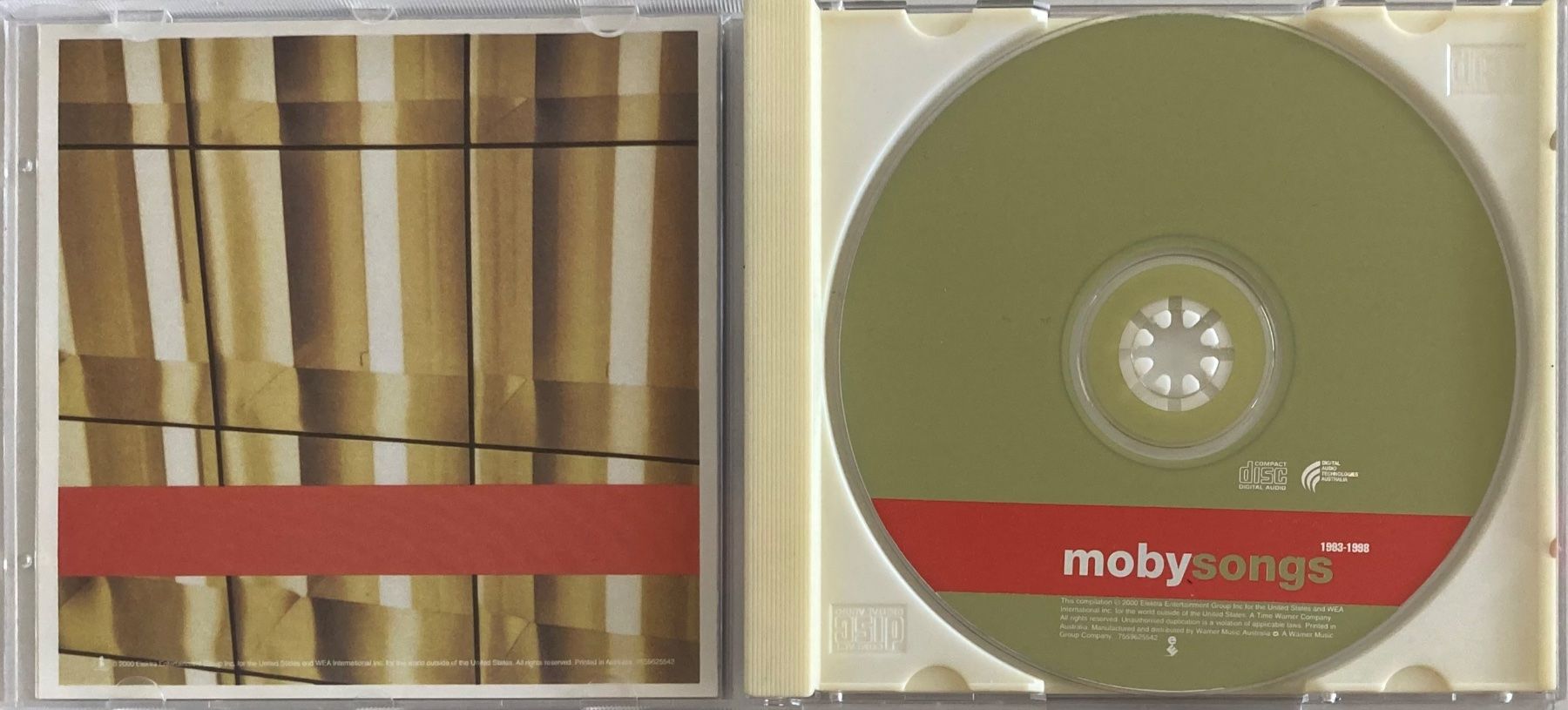 CD: MOBY - SONGS – Usato da Poliez-Pittet venduto da Newtown-Records 2