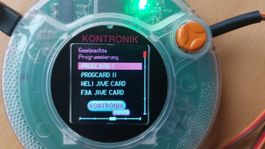 Kontronik Progdisc für Programmierung von Reglern