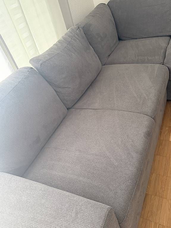Sofas: Couch mit Schlaffunktion grau 240x200m gebraucht  – Gebraucht aus Buchs AG von Mel_77er 2