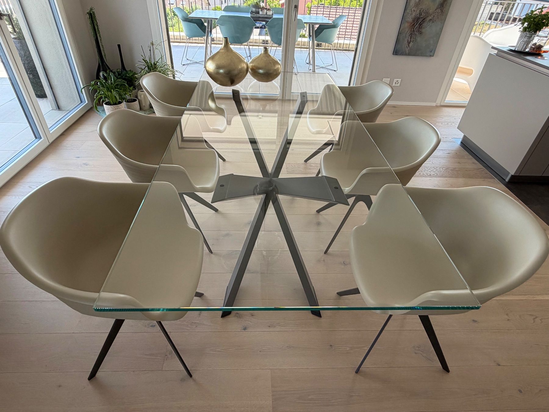 Sedie: 6 Chaises Fauteuil INDY pivotantes – Usato da Neyruz FR venduto da Patricia.G. 1