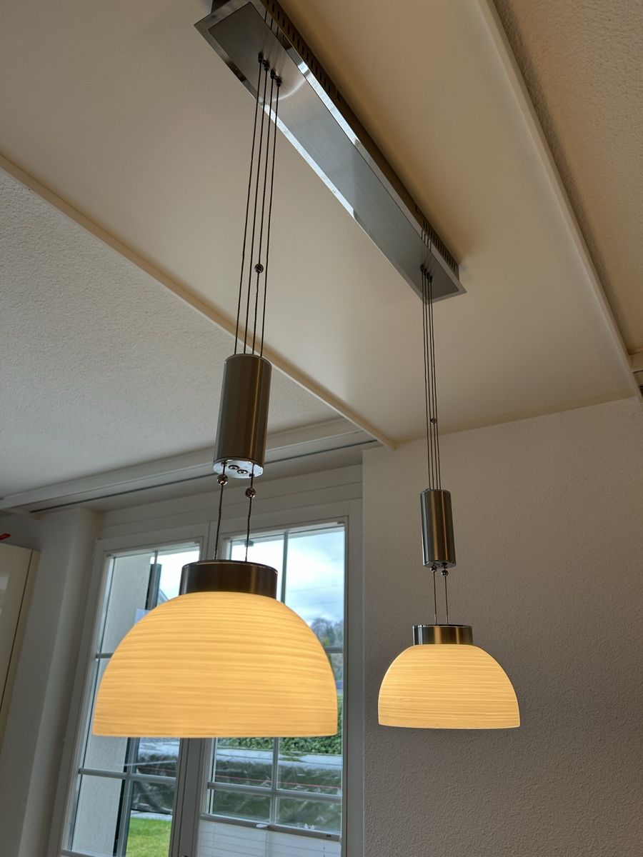 Fischer & Honsel Lampadari & plafoniere: Pendelleuchte LED 2-flammig – Usato da Fischbach- Göslikon venduto da Rommel