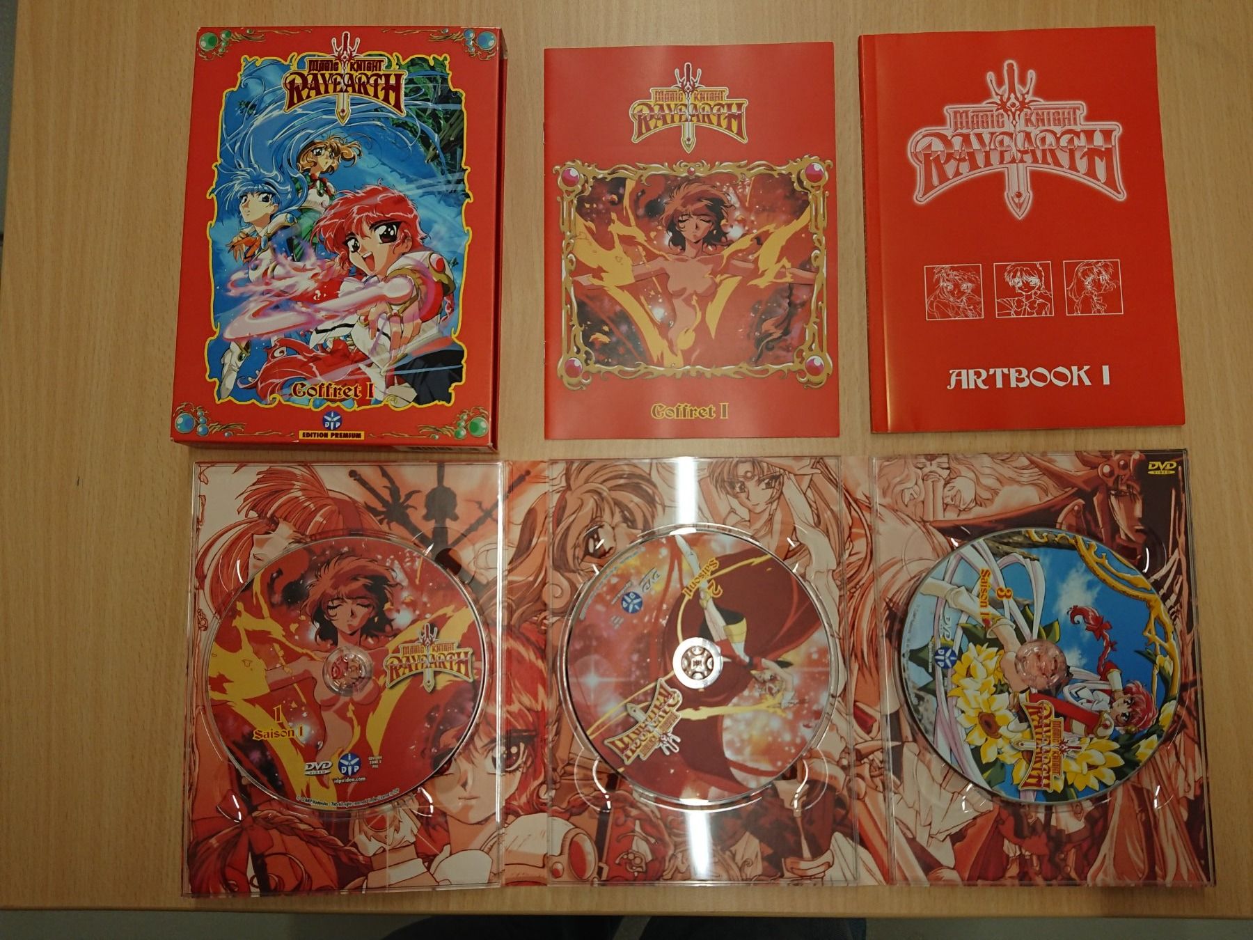 Tutti i DVDs: Magic Knights Rayearth DVD Coffret 1 Premium – Usato da Farvagny-le-Grand venduto da LaCaverne 3