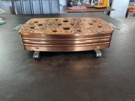 Ancien Réchaud à Bougies en Cuivre