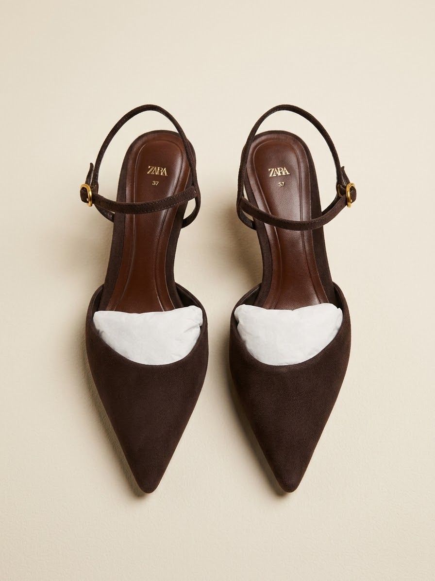 Zara Damenschuhe: Escarpins en daim Zara – Neu (gemäss Beschreibung) aus Echichens von unideks 1
