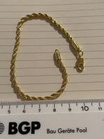 Joli bracelet plaqué 18 cm unisexes neuf
