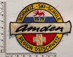 1 Stoffabzeichen Schweizer Skischule Amden