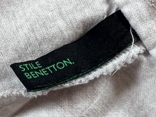 Benetton Pantaloni: Benetton Damen Hose in Gr. 38, Hellgrau – Usato da Worb venduto da farben20zauber 2