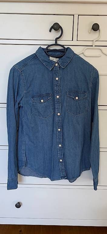 H&M Blusen: Jeans-Bluse von H&M Gr. 36 – Gebraucht aus Reichenbach i. K. von pri_nbn7