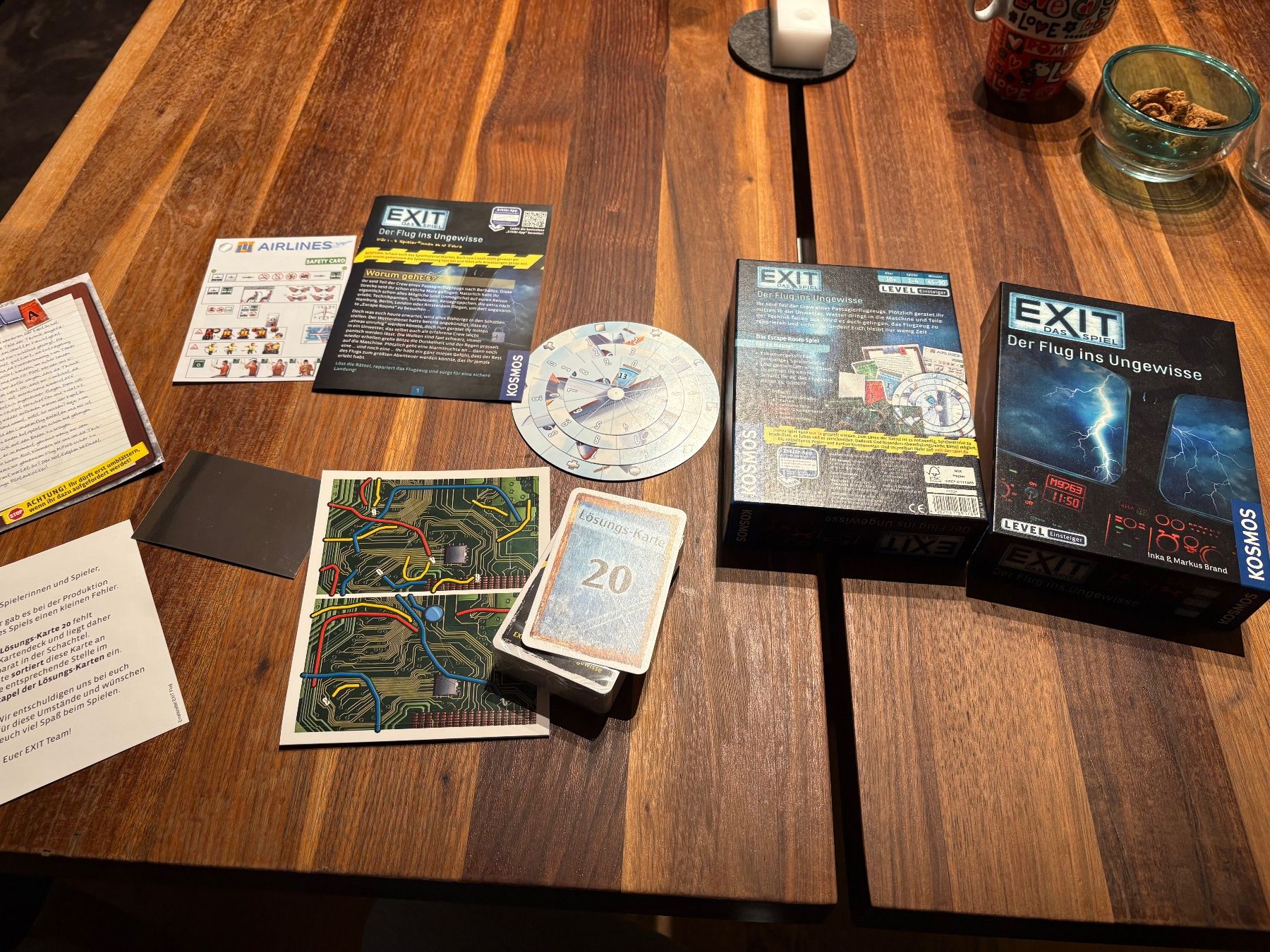 Kosmos Giochi: EXIT - Der Flug ins Ungewisse - neuwertig – Nuovo (secondo la descrizione) da Beromünster venduto da msklef 9