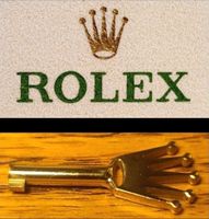 Clé Rolex 18k Gold authentique en excellent état