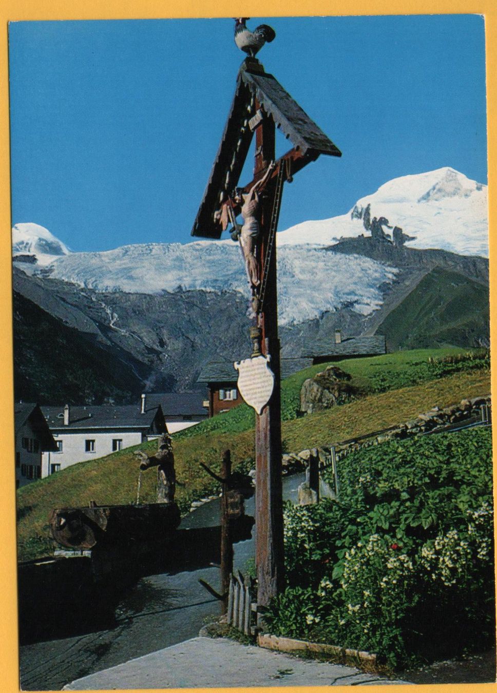 Cartes postales: SAAS-FEE Wegkreuz – Neuf (Voir description) à Jona par philajona