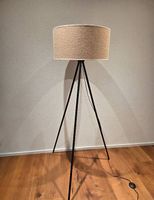 Stehlampe tripod, beige
