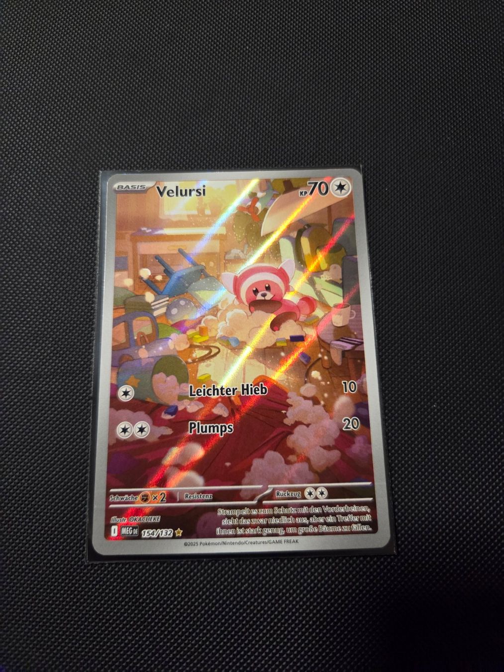 Pokémon Carte collezionabili: Velursi MEG154 DE – Nuovo (secondo la descrizione) da Luzern venduto da heini81
