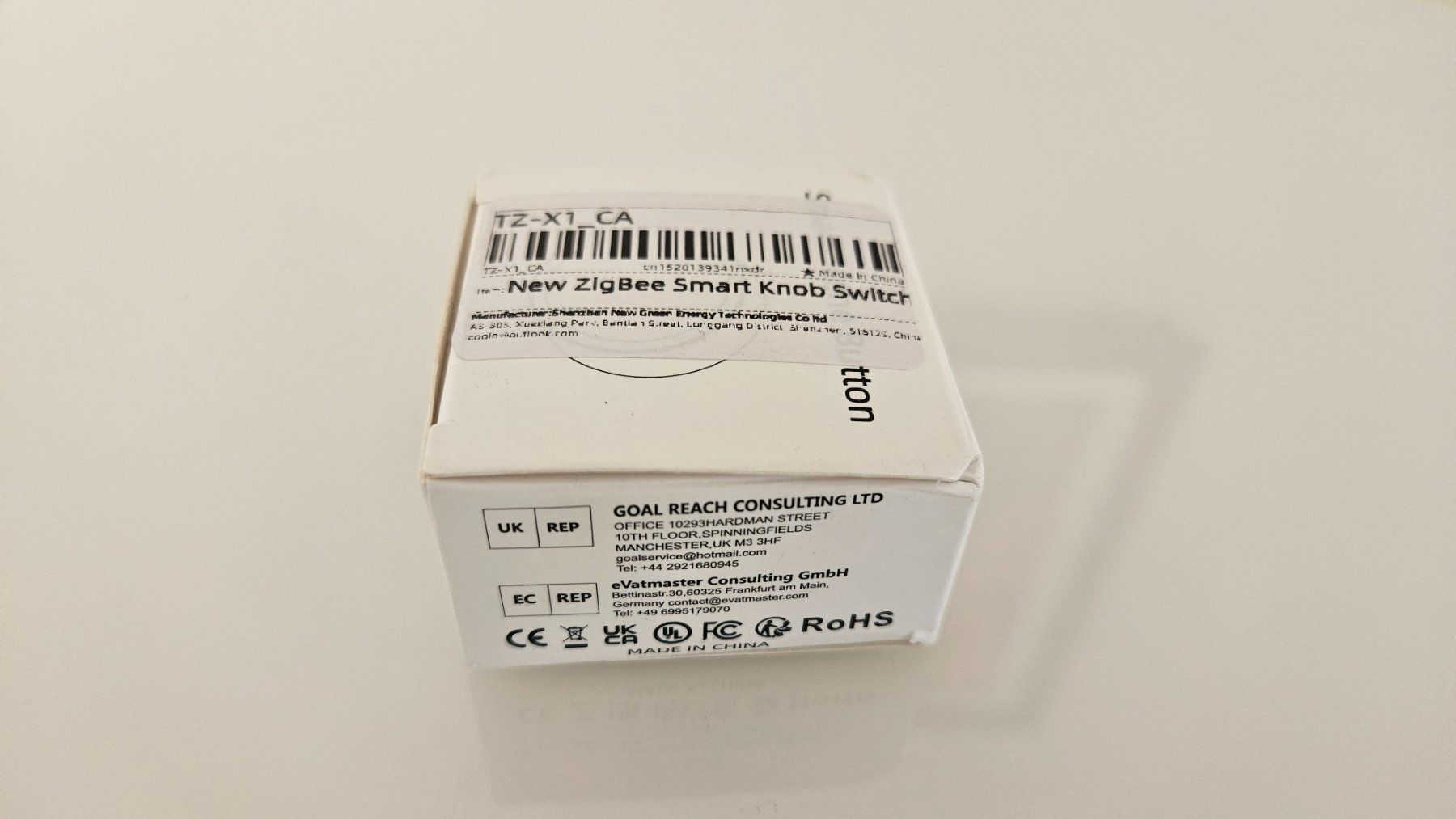 Schalter: Smart scene button – Neu und originalverpackt aus Melano von H-Sara