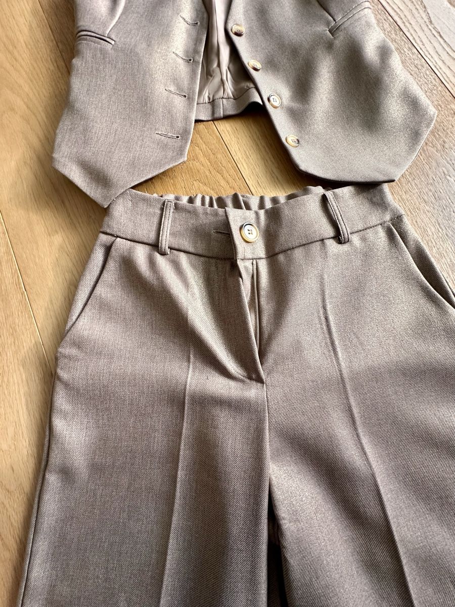 Completi & Tailleur: Hosenanzug goldig s – Nuovo (secondo la descrizione) da Pfaffhausen venduto da Klaras_second_hand 3