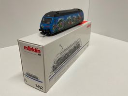 Märklin H0, 3452 Re 460 in Digital MFX, mit OVP Top Bespielt