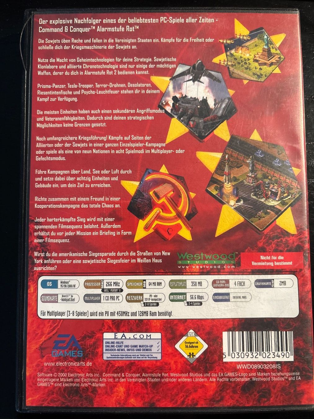 Giochi: Command & Conquer: Alarmstufe Rot 2 - Top Zustand! – Usato da Villaz-St-Pierre venduto da mon_t2fn 2