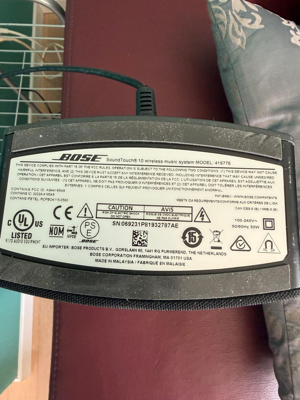 Bose Casse acustiche: Bose Soundtouch 10 – Usato da Boswil venduto da stefank04 1
