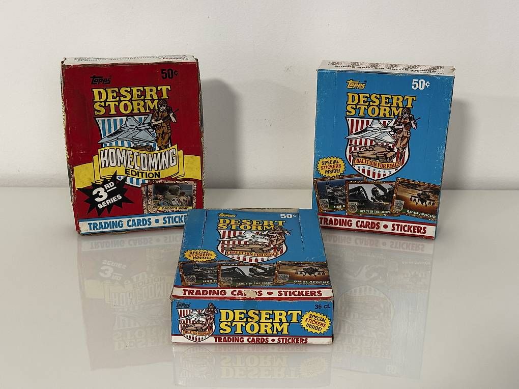 Topps Carte collezionabili: Topps Desert Storm - Coalition for Peace & Homecoming – Usato da Baar venduto da uncommon2