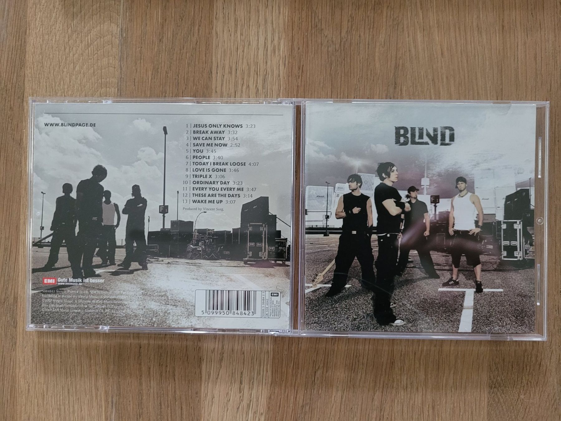 CD: CD Blind - Blind, 2007 – Usato da Nebikon venduto da Harley-Davidson01