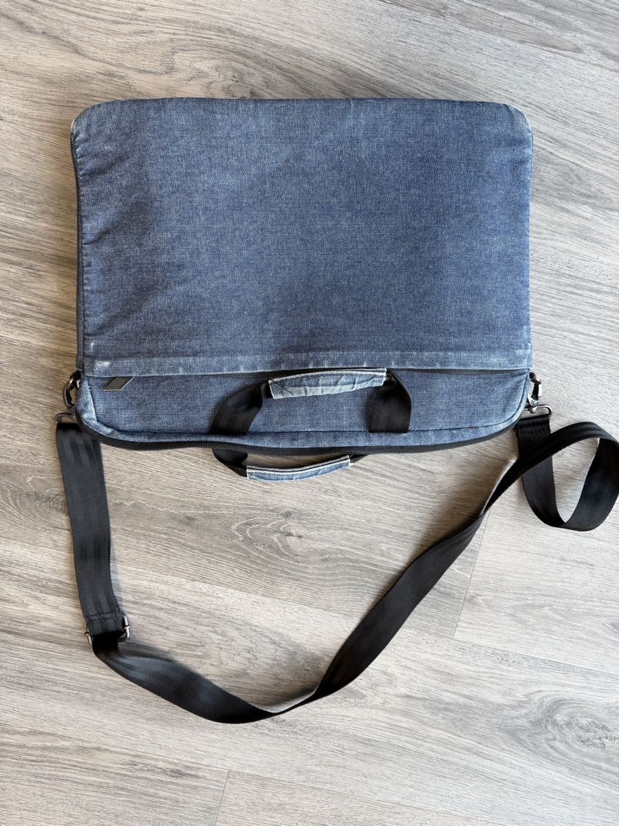 Borse: Laptoptasche Denim mit Tragegurt guter Zustand – Usato da Watt venduto da Soraya70 2