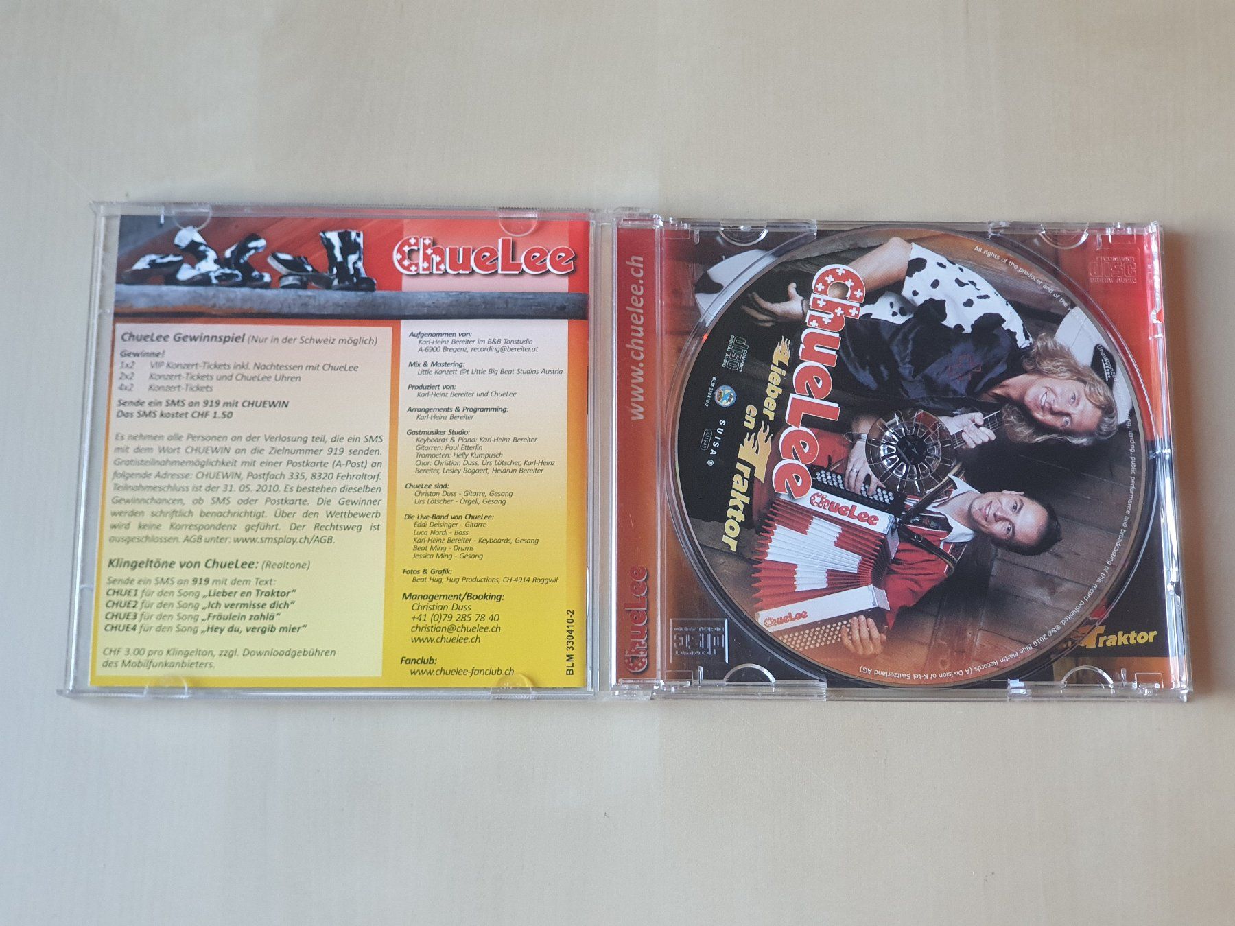 CD: ChueLee Lieber en Traktor – Usato da Stansstad venduto da collectorsshop 2