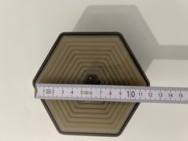 Ausstechformen Sechseck 9-teilig aus Kunststoff