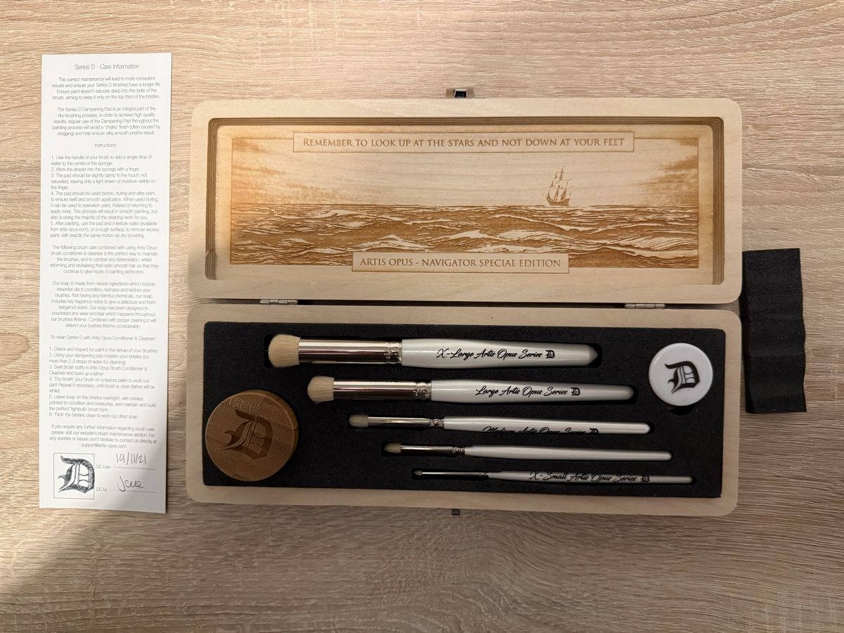 Pennelli: Artis Opus Series D Pinsel Limited Navigators Edition – Nuovo (secondo la descrizione) da Wetzikon ZH venduto da Rap_vh2l 1