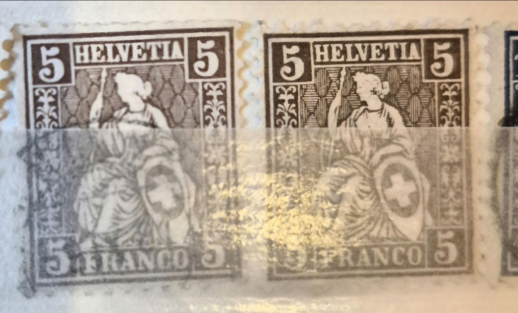 Alle Briefmarken: Briefmarken sitzende Helvetia  – Gebraucht aus Zofingen von Noellerbeller