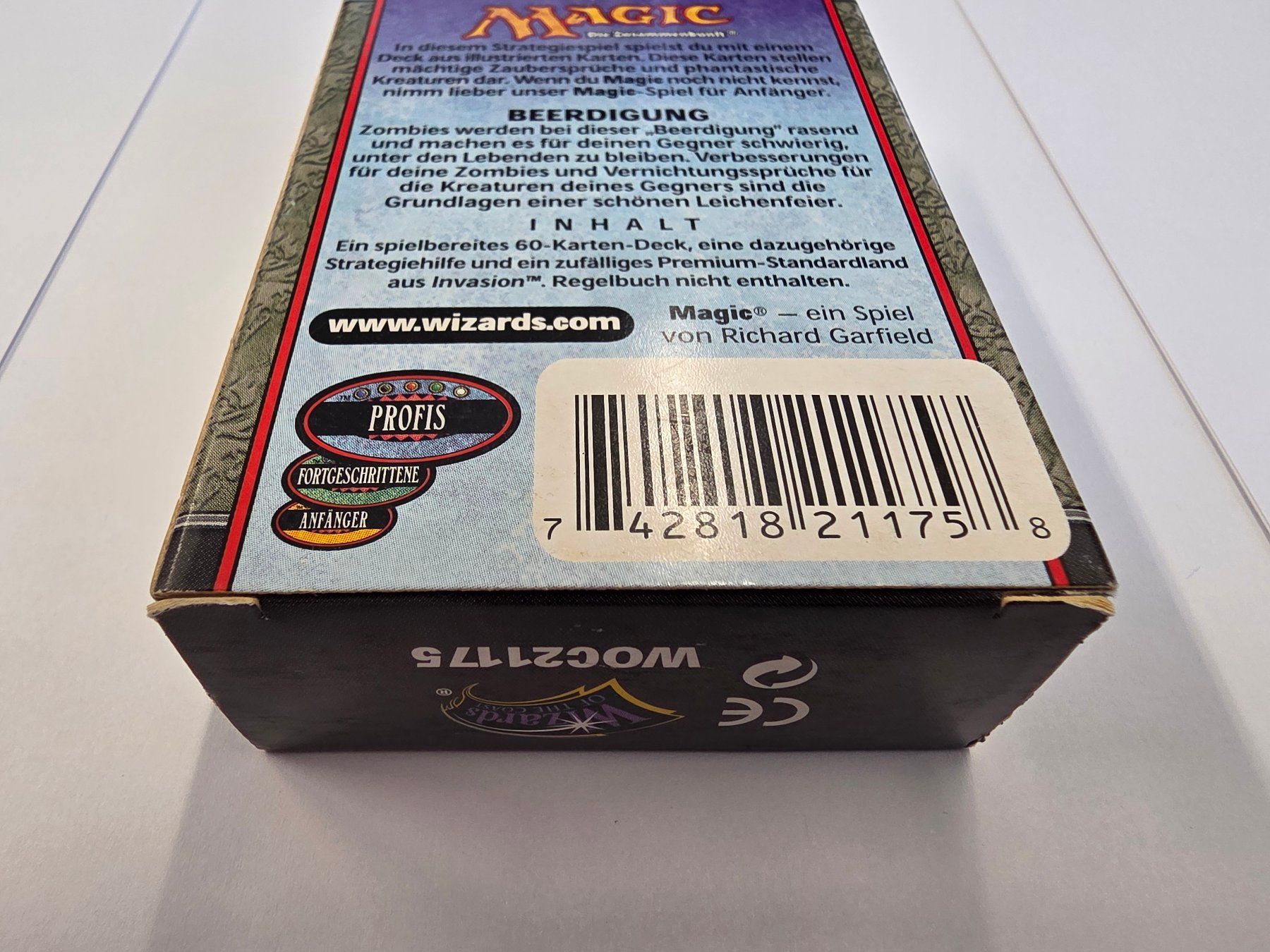 Magic The Gathering Cartes à collectionner: MTG Deck-Box Apokalypse Beerdigungdeck - nur Schachtel – D'occasion à Mörigen par Gadgeteer 4