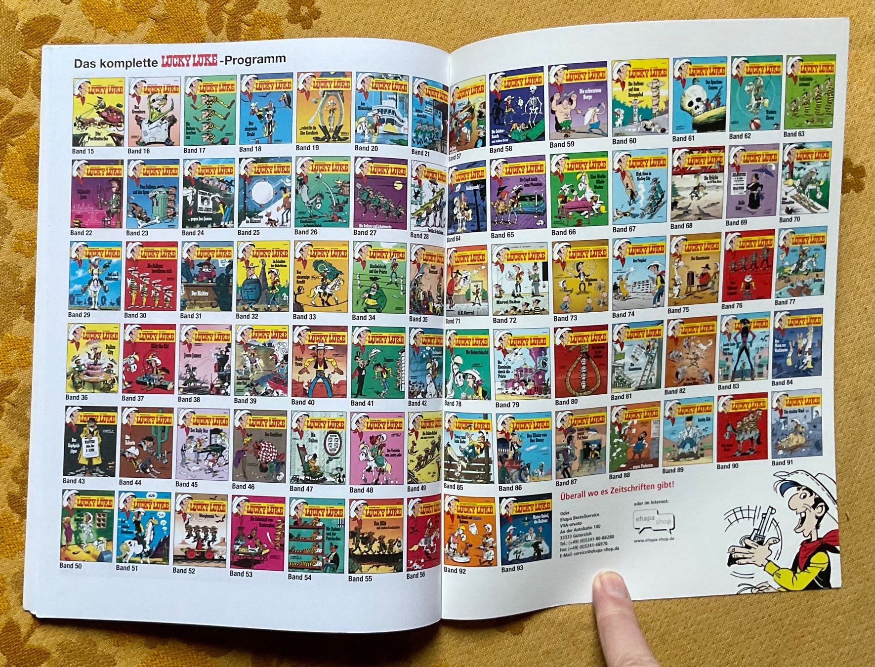Comics: Lucky Luke Band Nr 43 von 2016 – Gebraucht aus Endingen von nathan05 8