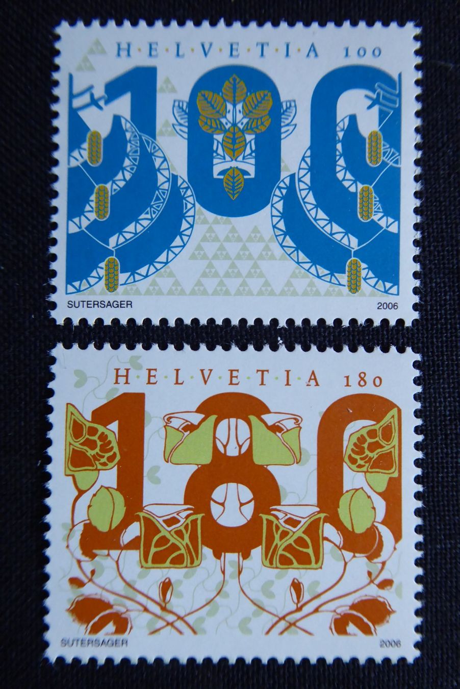 Tutti i francobolli: (t862) 2006: Zst.Nr. 1190 + 1191 ** – Nuovo (secondo la descrizione) da Basel venduto da scholle50