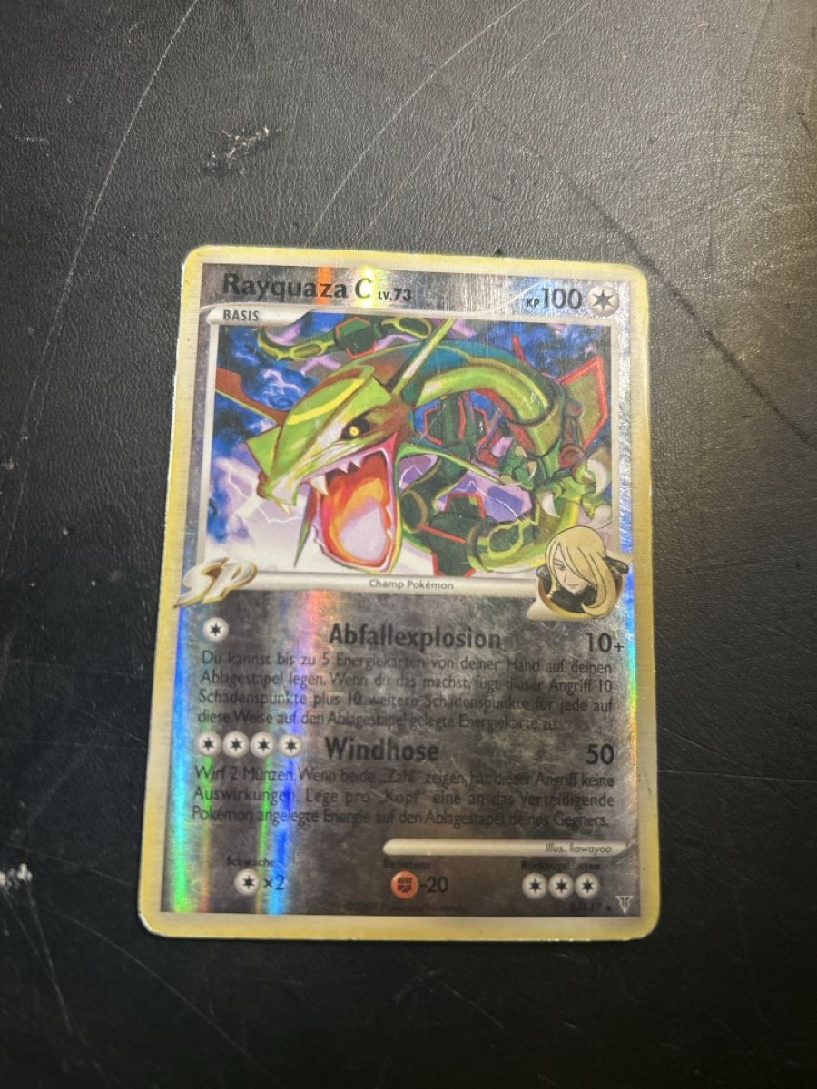 Pokémon Carte collezionabili: Rayquaza C (Lv. 73) – Usato da Emmenbrücke venduto da anisla