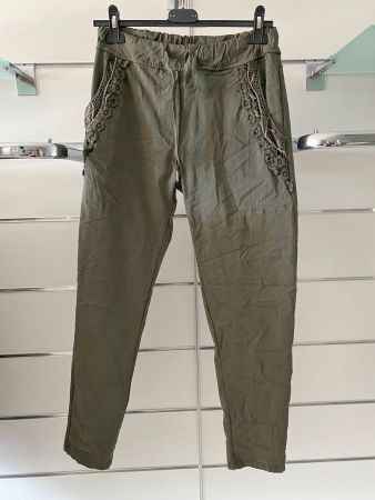 Hose Spitzenborte - Grösse ca. 34/36/38 - NEU